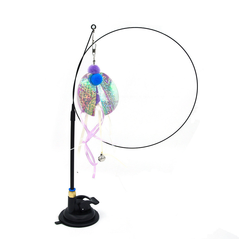 Cat Teaser Handheld Steel Wire Toy
