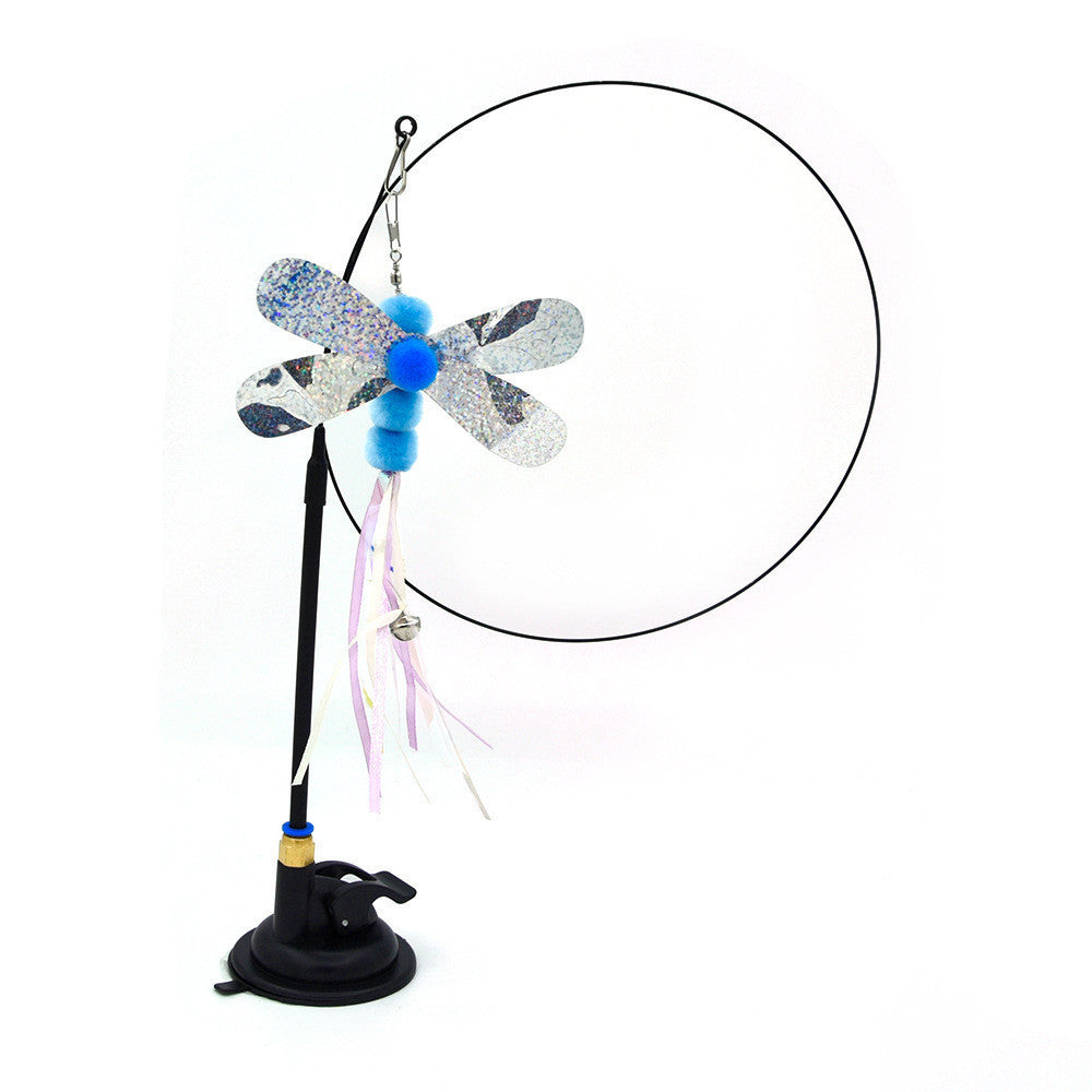 Cat Teaser Handheld Steel Wire Toy