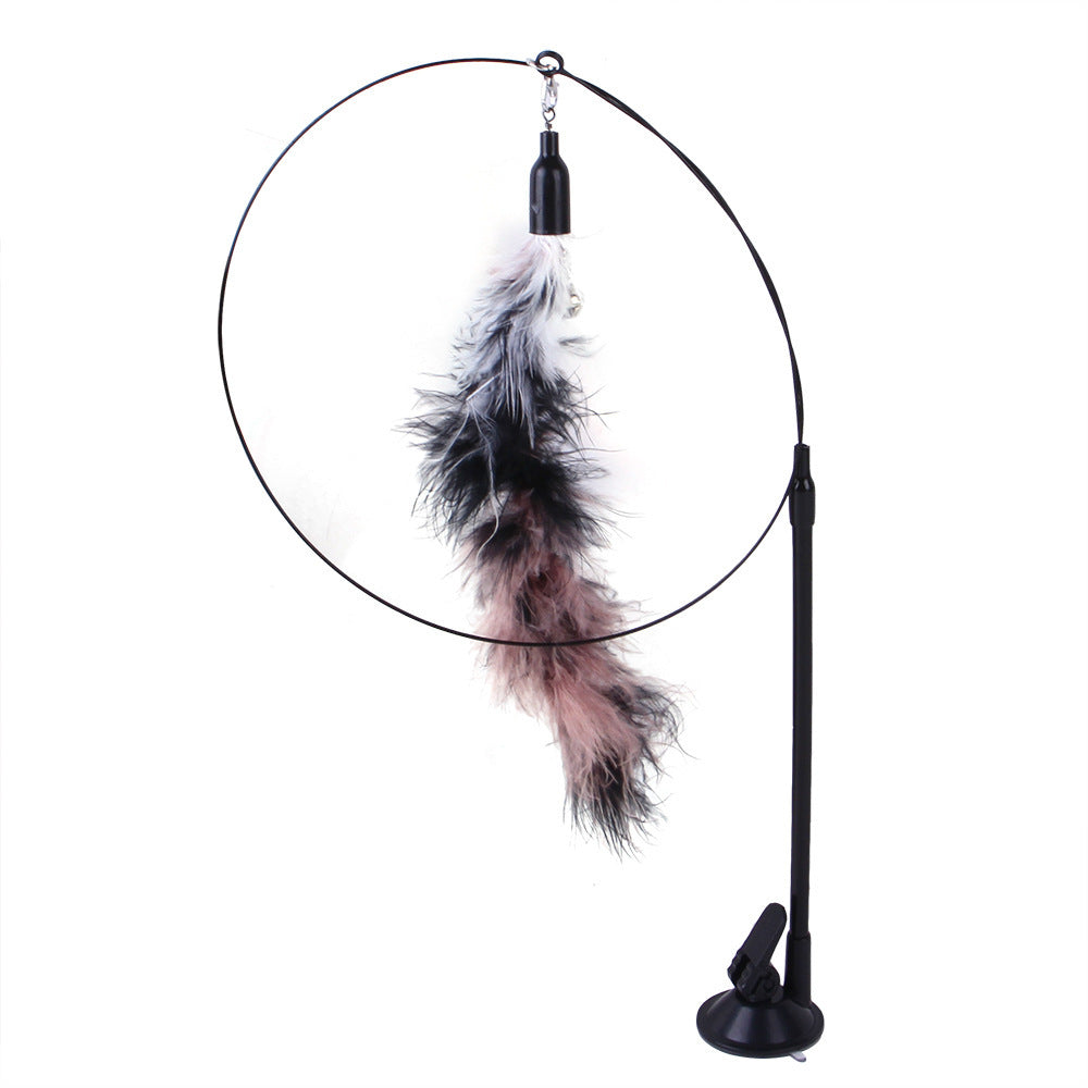 Cat Teaser Handheld Steel Wire Toy