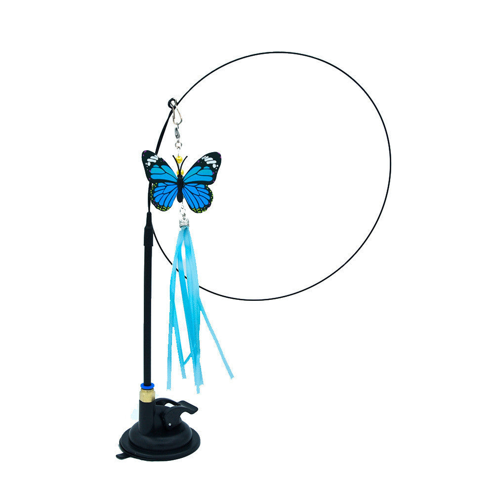 Cat Teaser Handheld Steel Wire Toy
