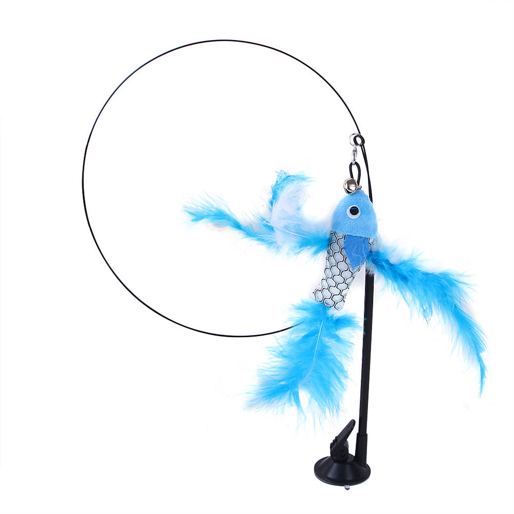 Cat Teaser Handheld Steel Wire Toy