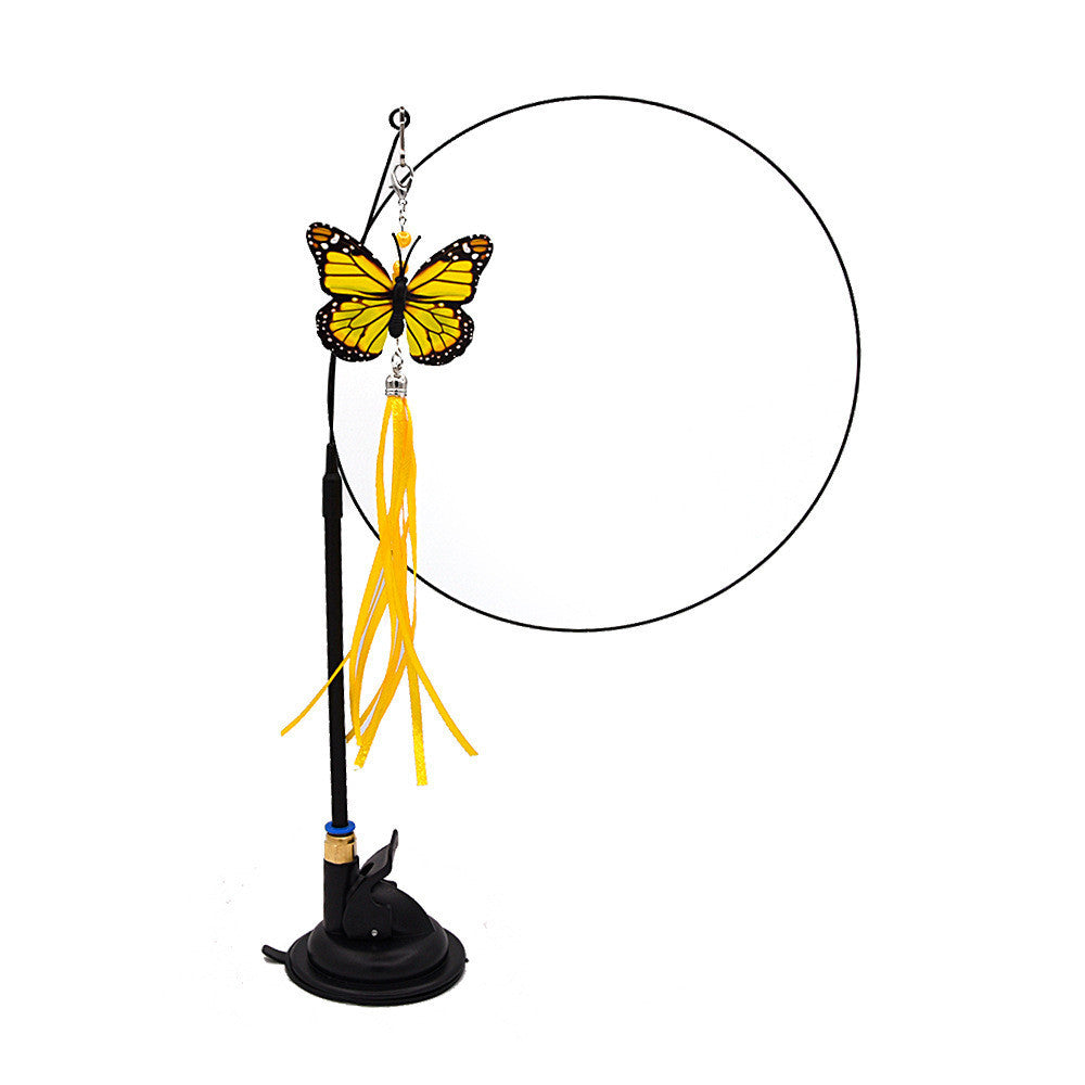 Cat Teaser Handheld Steel Wire Toy