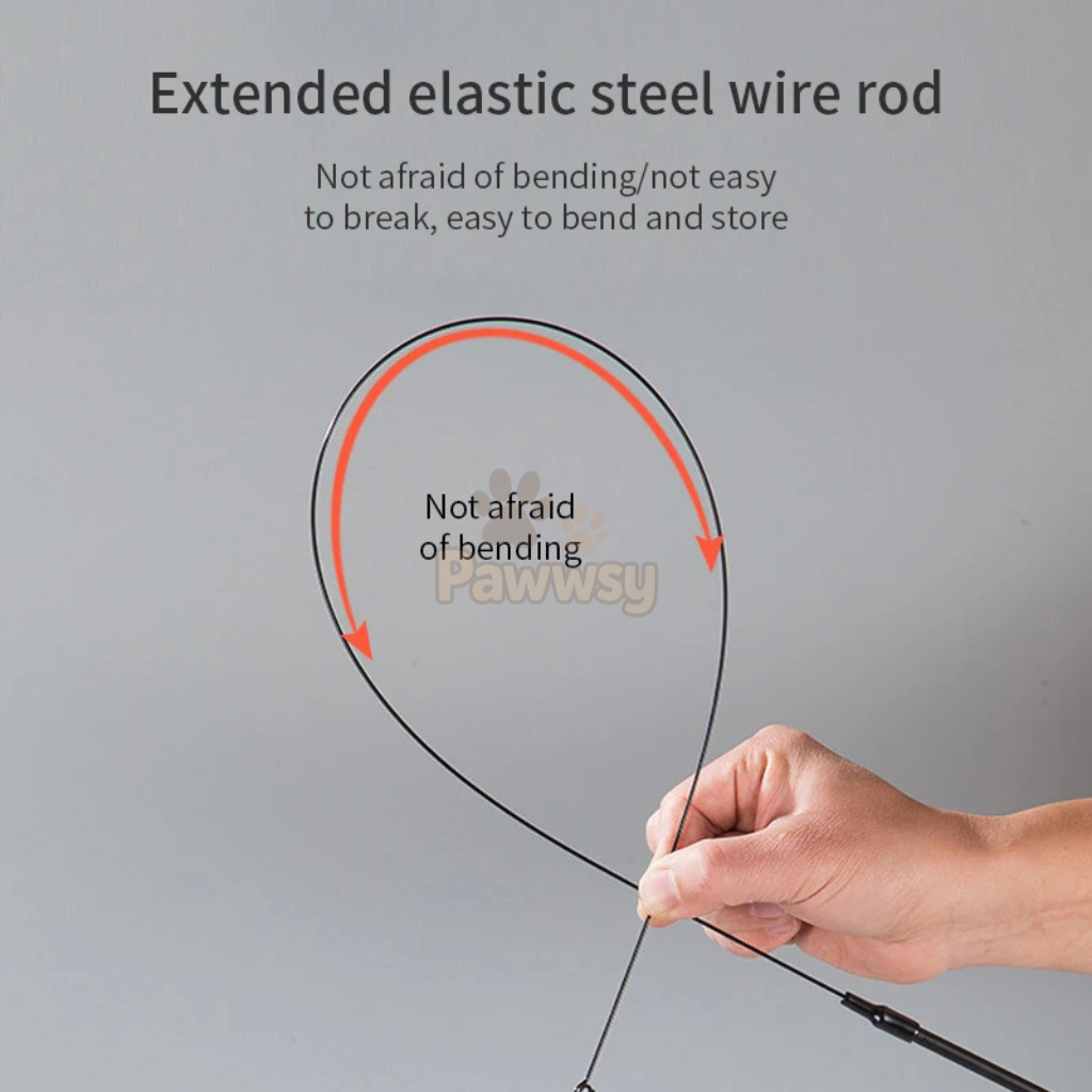 Interactive Feather Cat Toy with Suction Cup