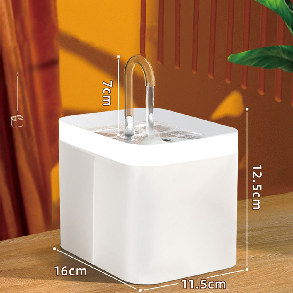 Cat water fountain automatic