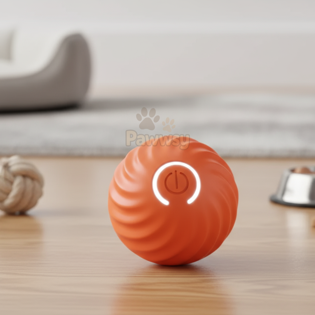 Smart Bounce Ball | Automatic Interactive Dog Toy for Active Play