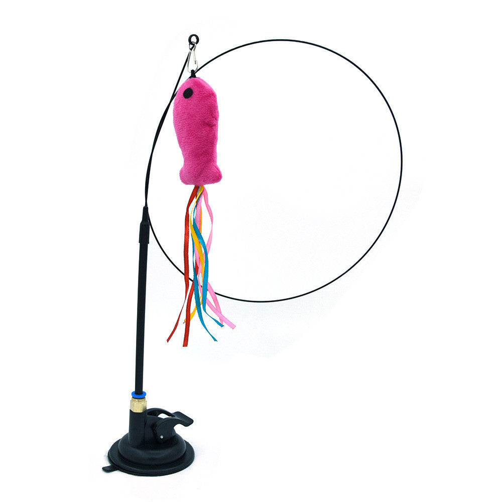 Cat Teaser Handheld Steel Wire Toy