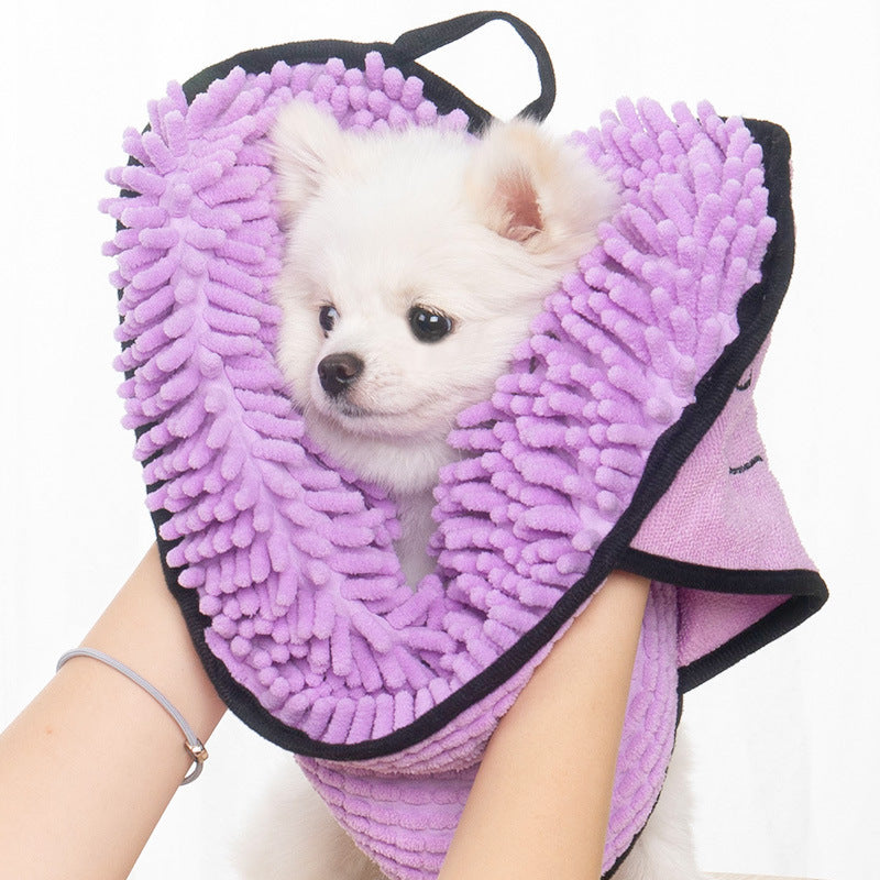 Dogs & Cats Towels. Absorbent Microfiber Bath Towel