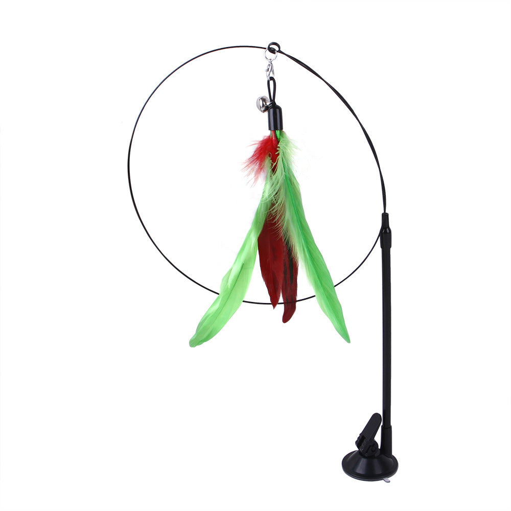 Cat Teaser Handheld Steel Wire Toy