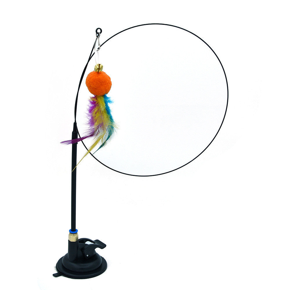 Cat Teaser Handheld Steel Wire Toy