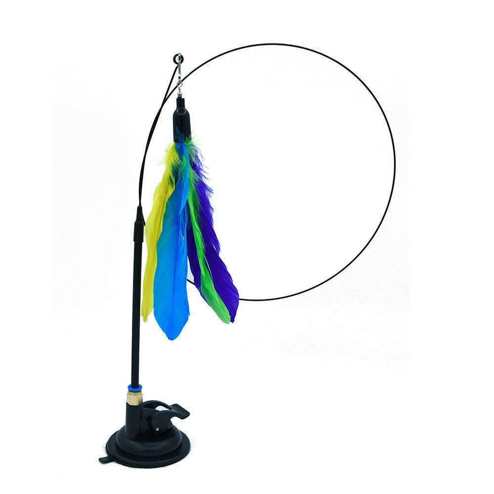 Cat Teaser Handheld Steel Wire Toy