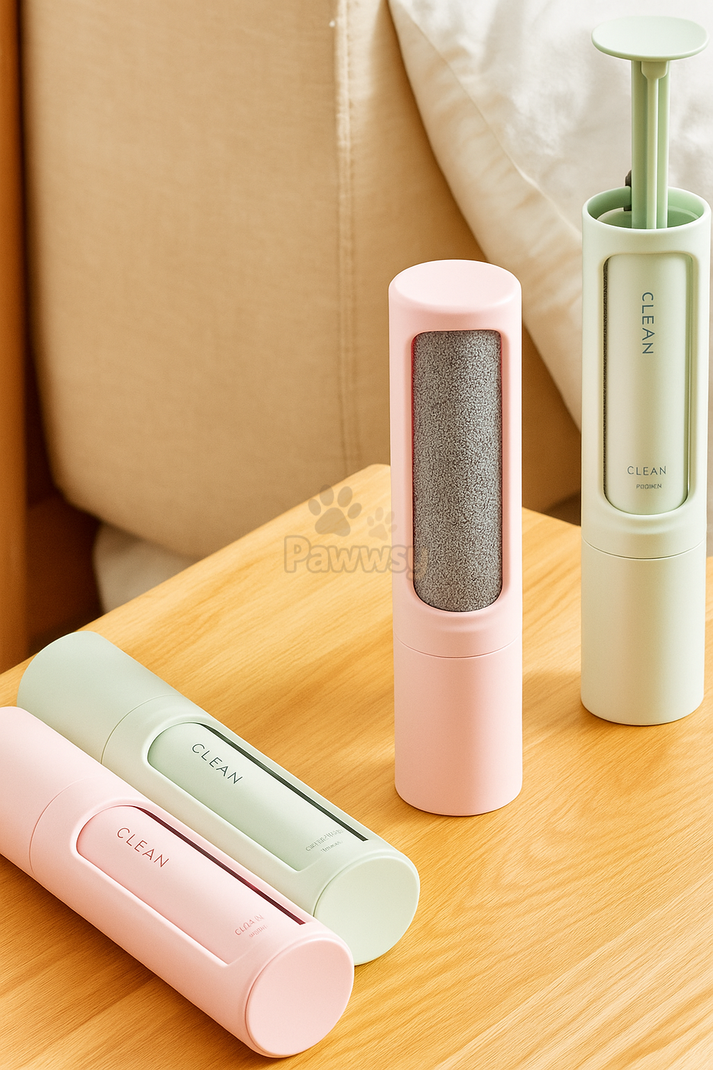 Self-cleaning design with built-in collection chamber