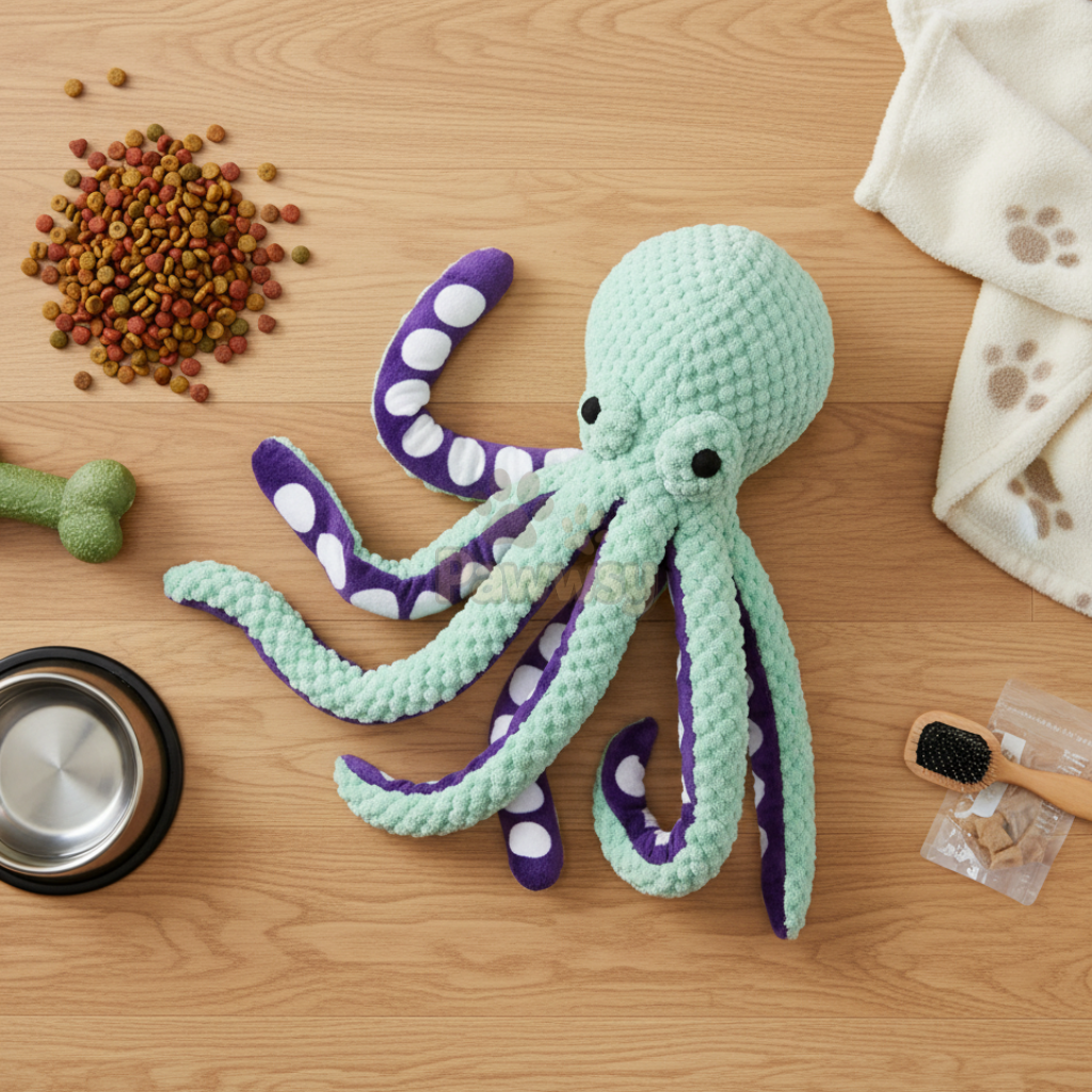 Durable squeaky chew toy for dogs