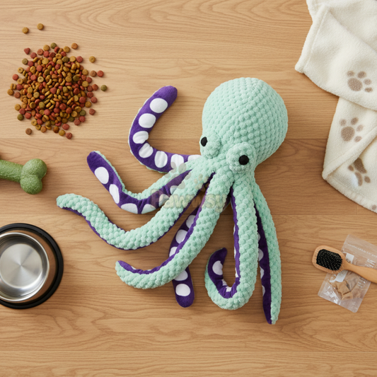 Durable squeaky chew toy for dogs