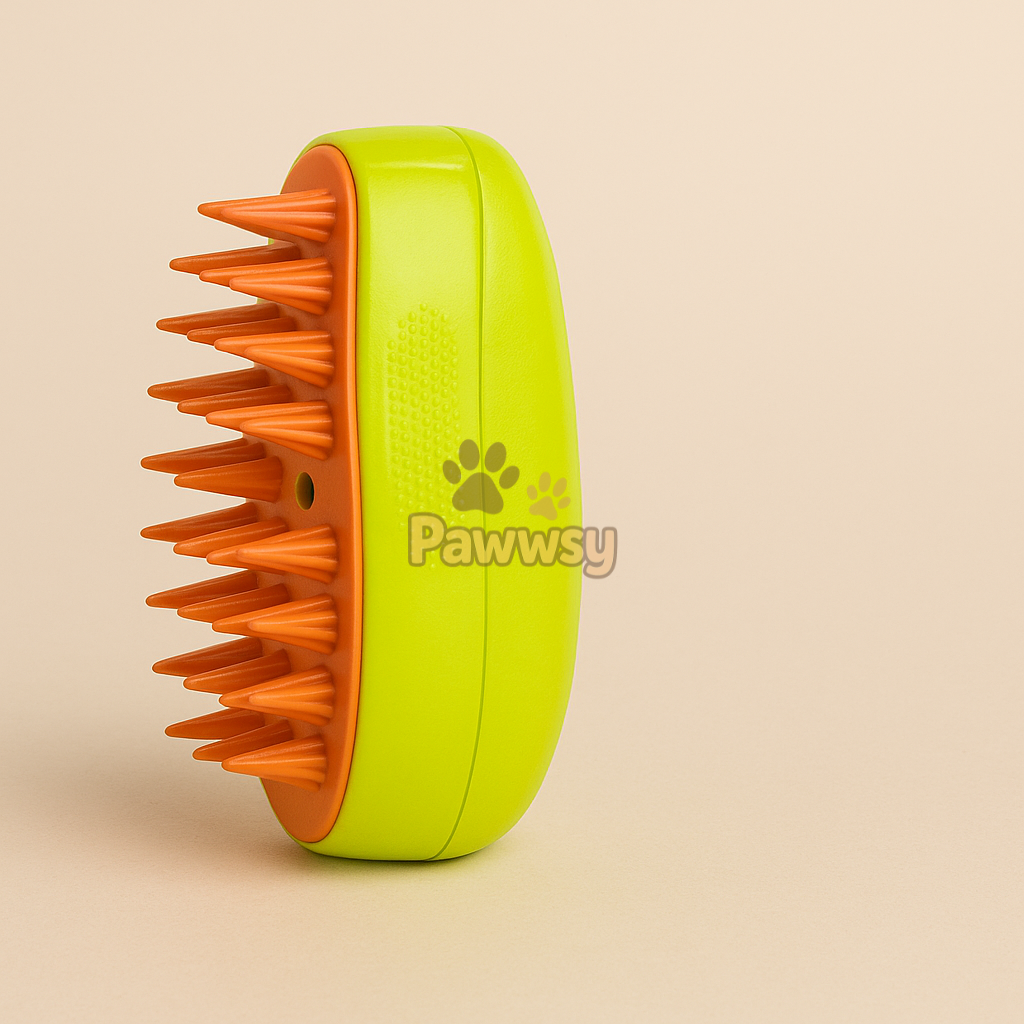 3-in-1 Electric Cat Grooming Brush with Spray | Rechargeable Pet Hair Remover