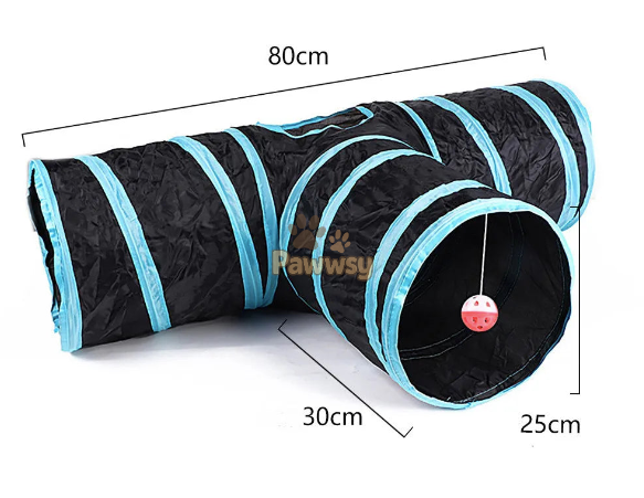 Foldable Cat Tunnel Play Set | S, T, 4-Way & 5-Way Cat Tunnels