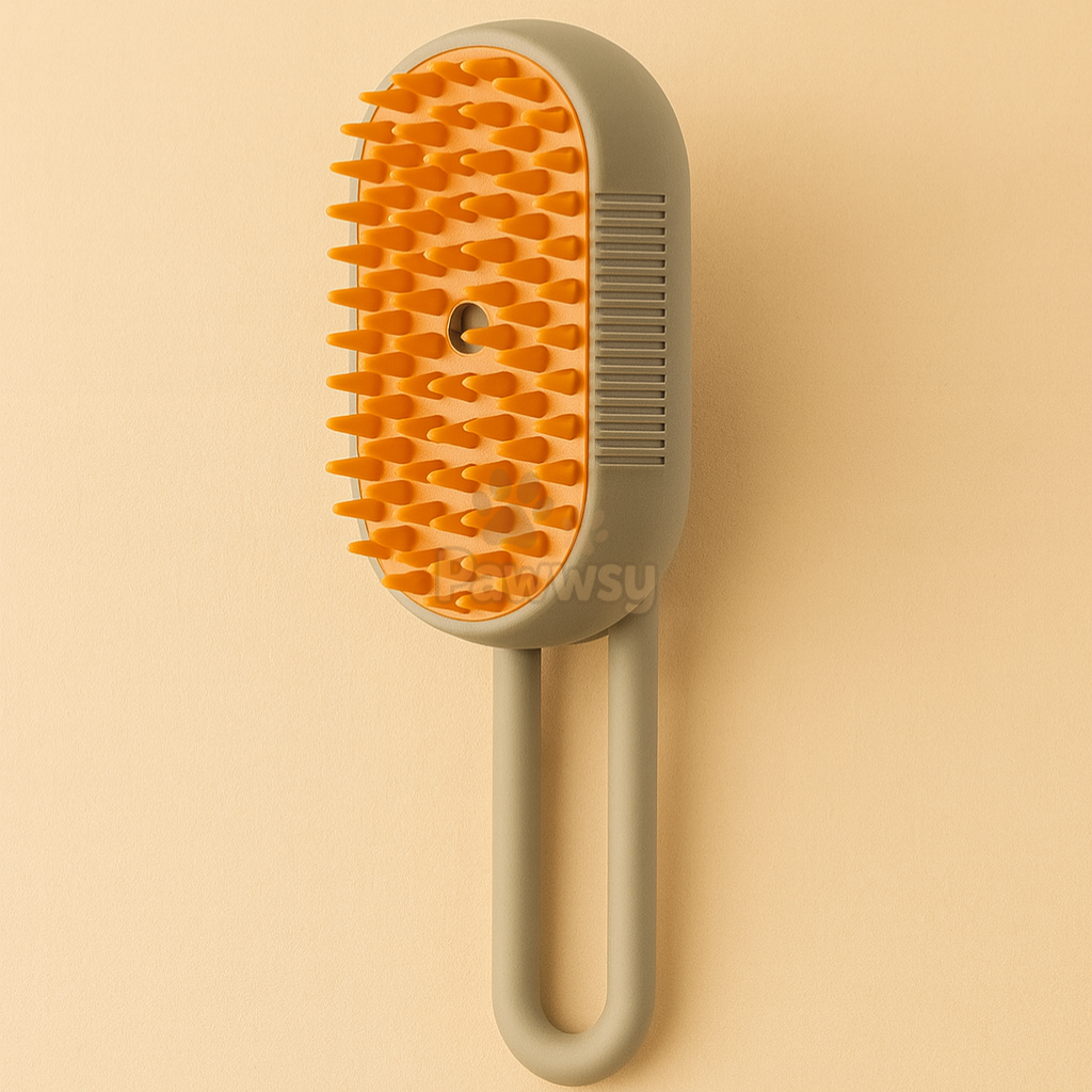 3-in-1 Steam Pet Brush | Detangling & Anti-Static Grooming Comb for Cats & Dog