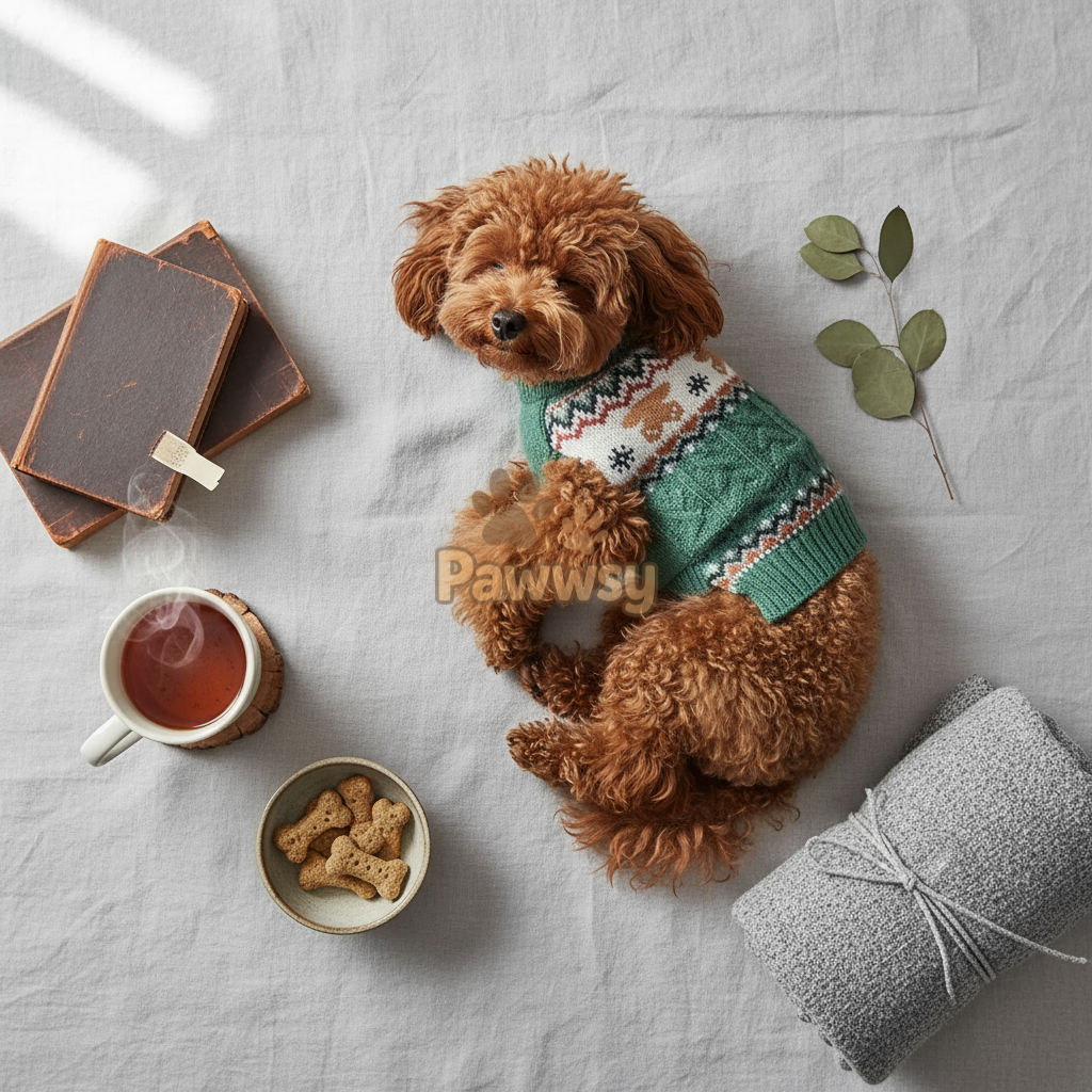 Cozy Christmas Reindeer Sweater | Soft Winter Knit for Cats & Dogs