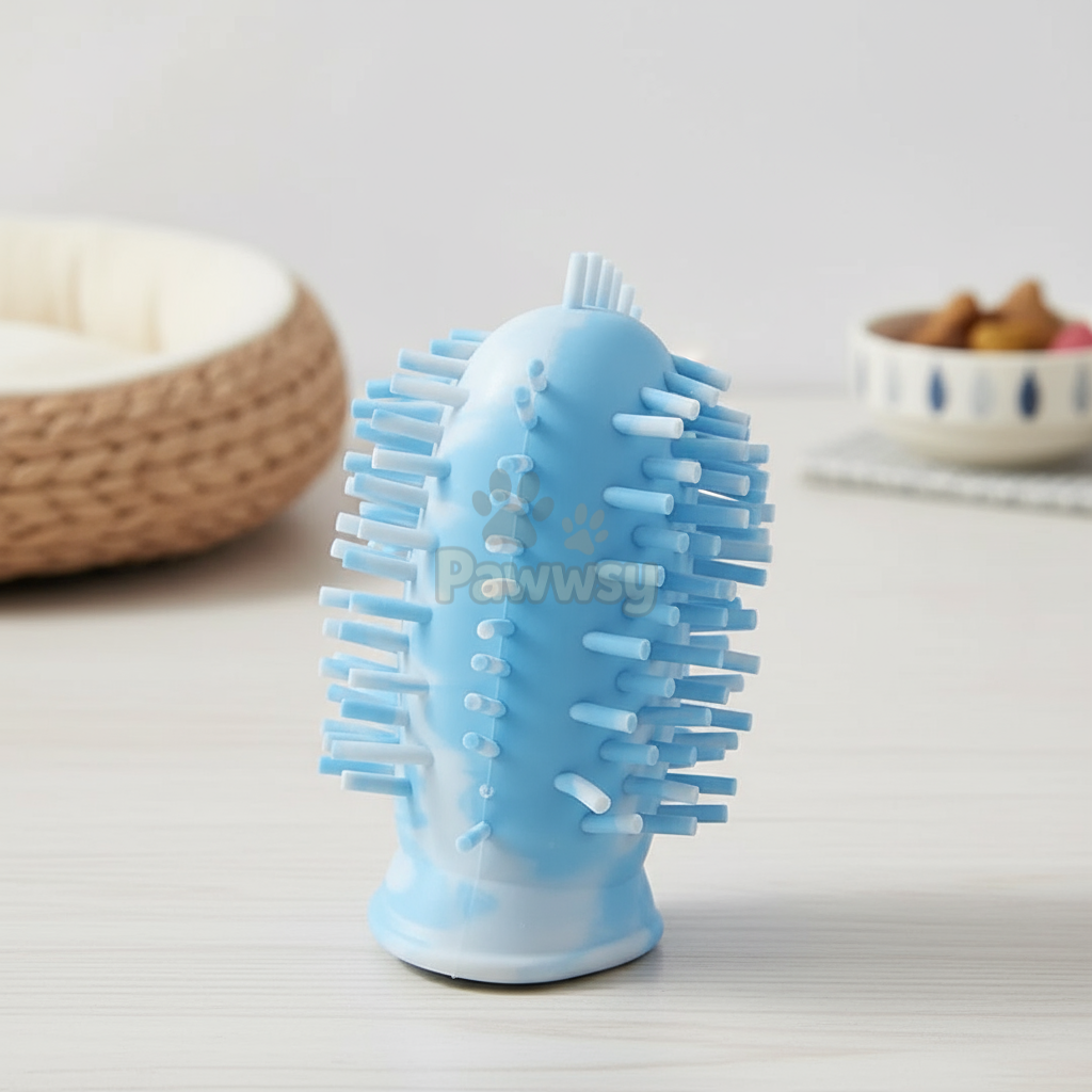 Dog Paw Cleaning Cup 2-in-1 Portable Paw Washer | Silicone Brush