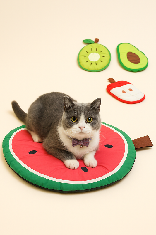 Self cooling pet mat bed