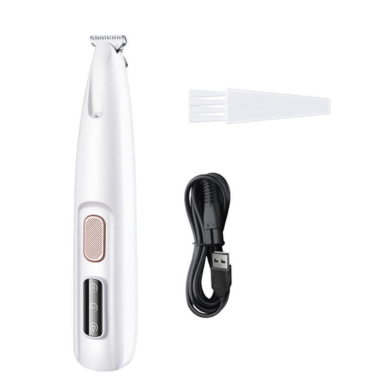 Pets trimmer with LED light fully waterproof
